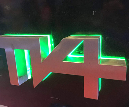 精品不銹鋼背光字